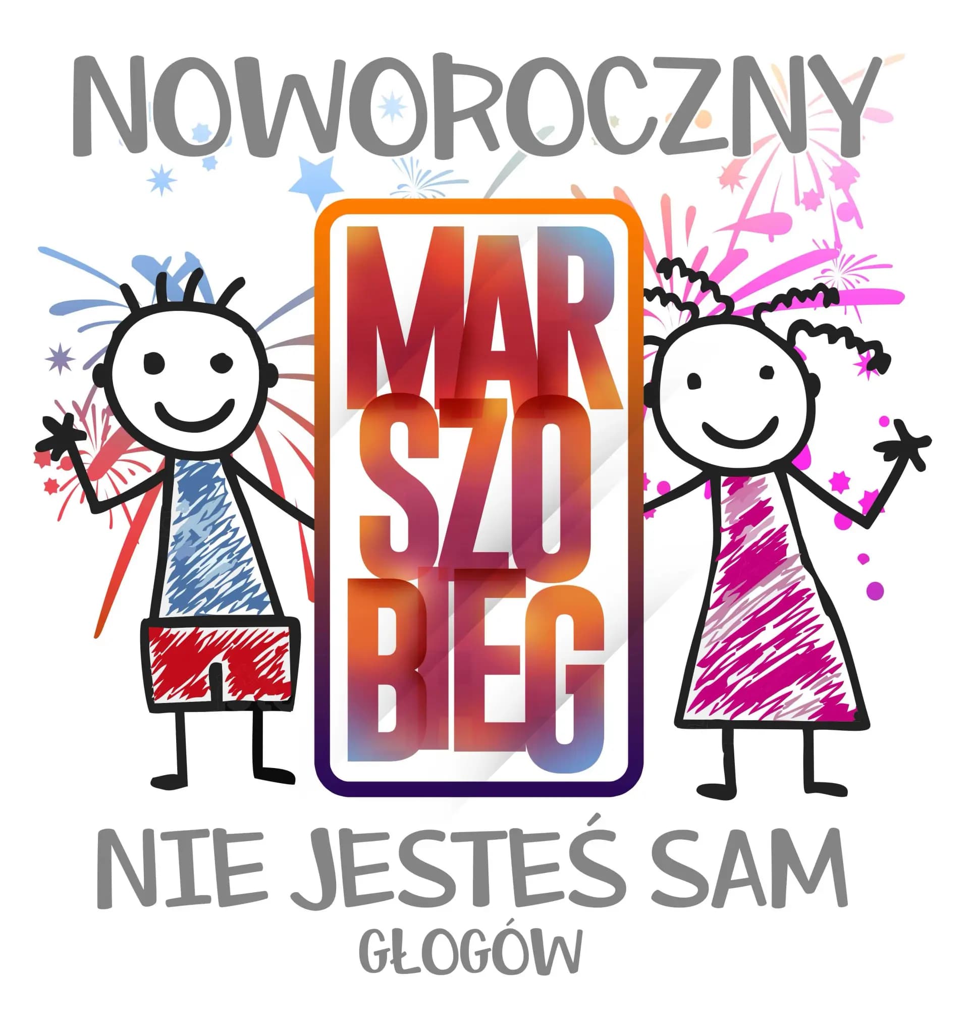 Logo Noworoczny marszobieg 2026